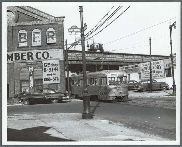 Corner of Church Avenue and Old New Utrecht Road, 1950s.